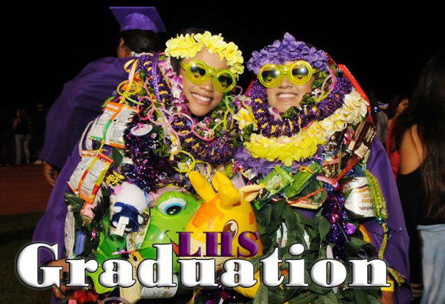 Some Lemoore High School grads dressed in style for Thursday's annual commencement.